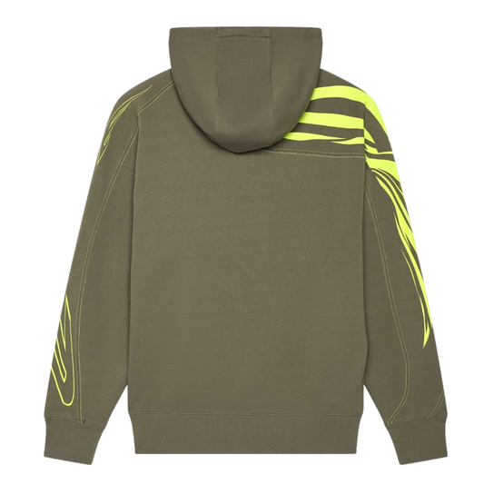 SUDADERA FOX PULLOVER OV ELEVATED VERDE MEDIANO