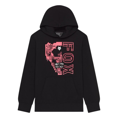 SUDADERA FOX PULLOVER IMAGE SKULL INFANTIL NEGRO