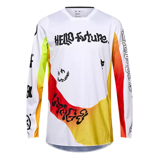 JERSEY FOX 180 HELLO FUTURE BLANCO
