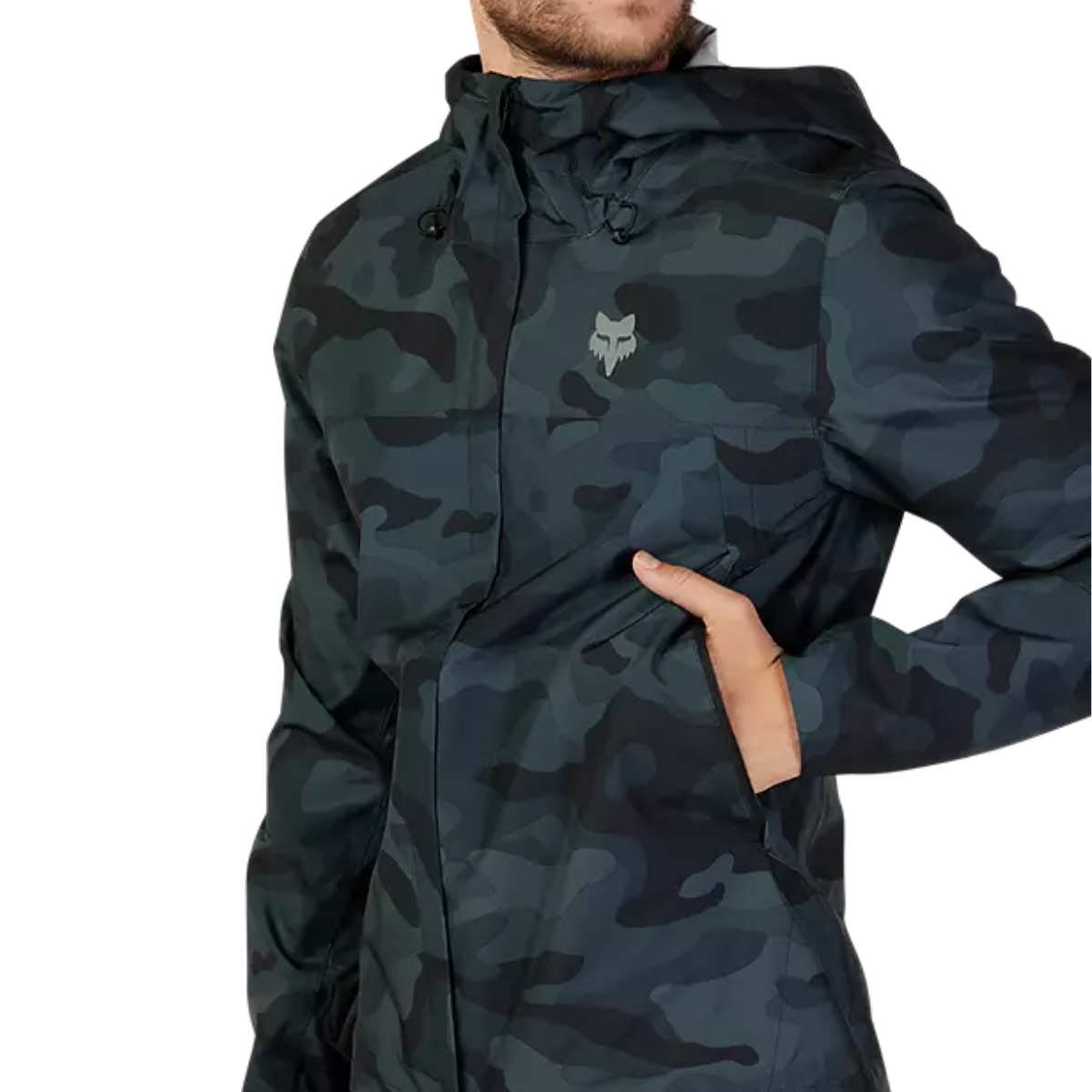CHAMARRA FOX RANGER 2.5L WATER NEGRO CAMO