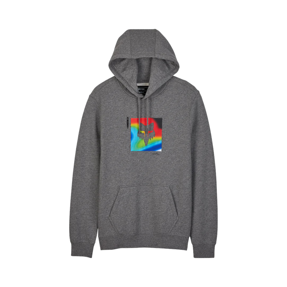 SUDADERA FOX PULLOVER RACE GRIS