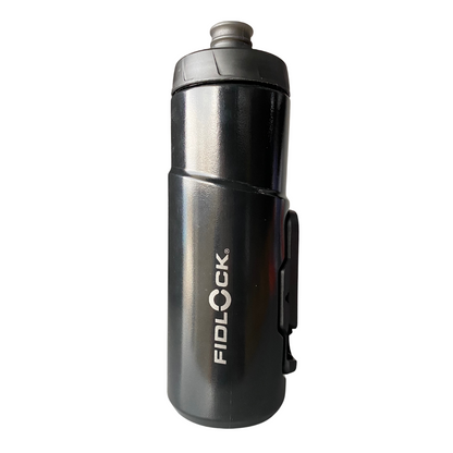 ANFORA FIDLOCK TWIST 600 ML CON BASE - NEGRA