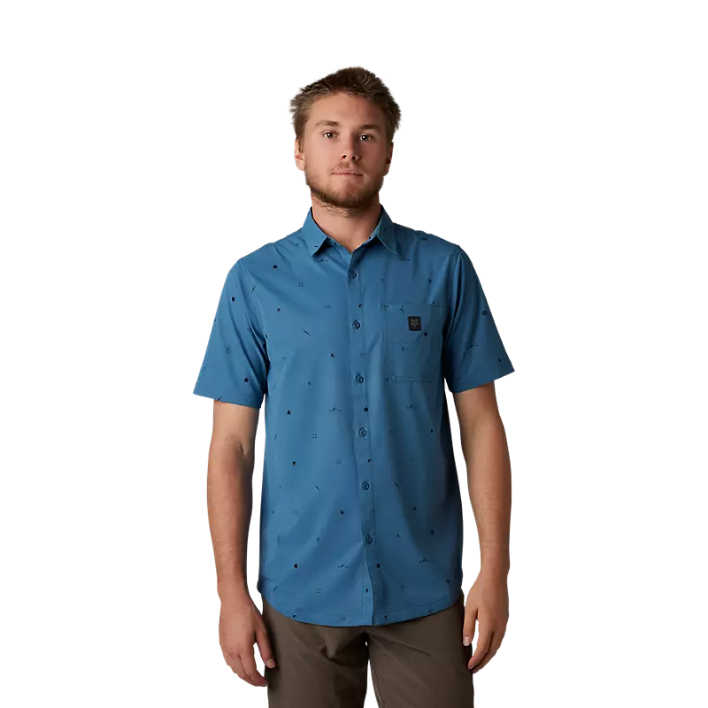CAMISA FOX RANGER  AZUL