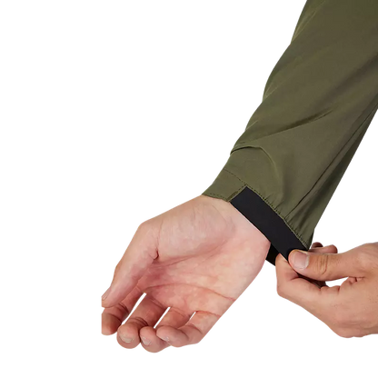 SUDADERA FOX RANGER WIND  VERDE