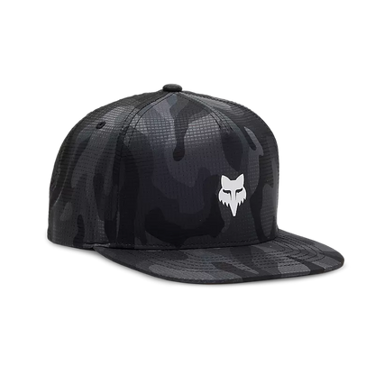 GORRA FOX SNAPBACK FOX HEAD NEGRO CAMO OS