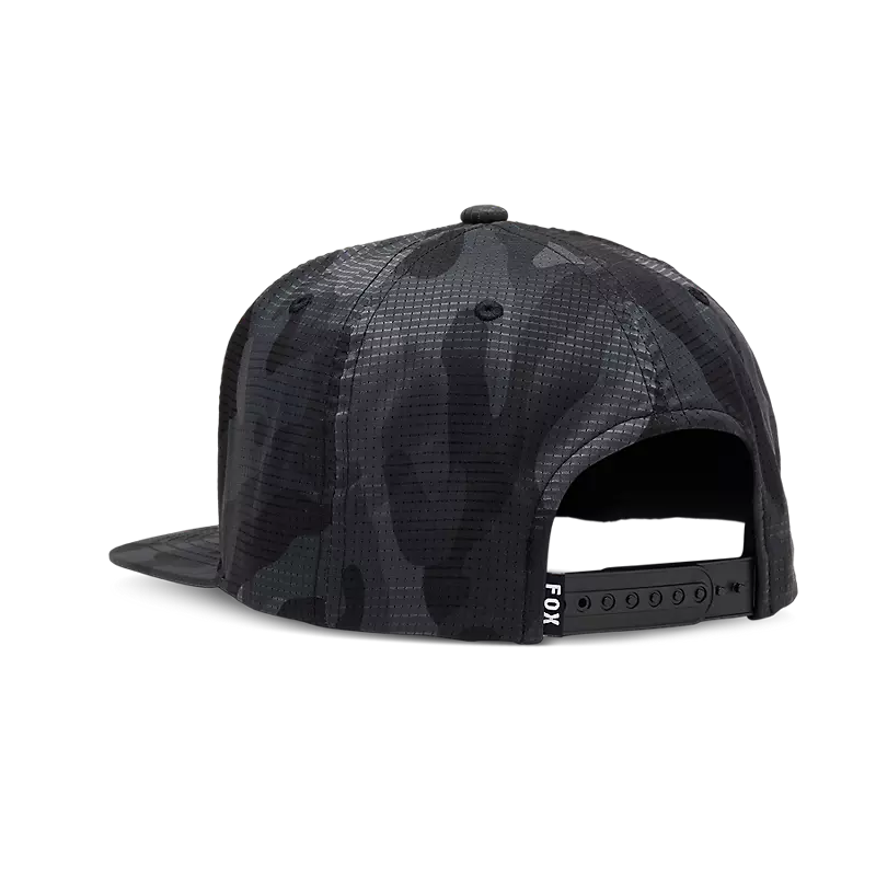 GORRA FOX SNAPBACK FOX HEAD NEGRO CAMO OS