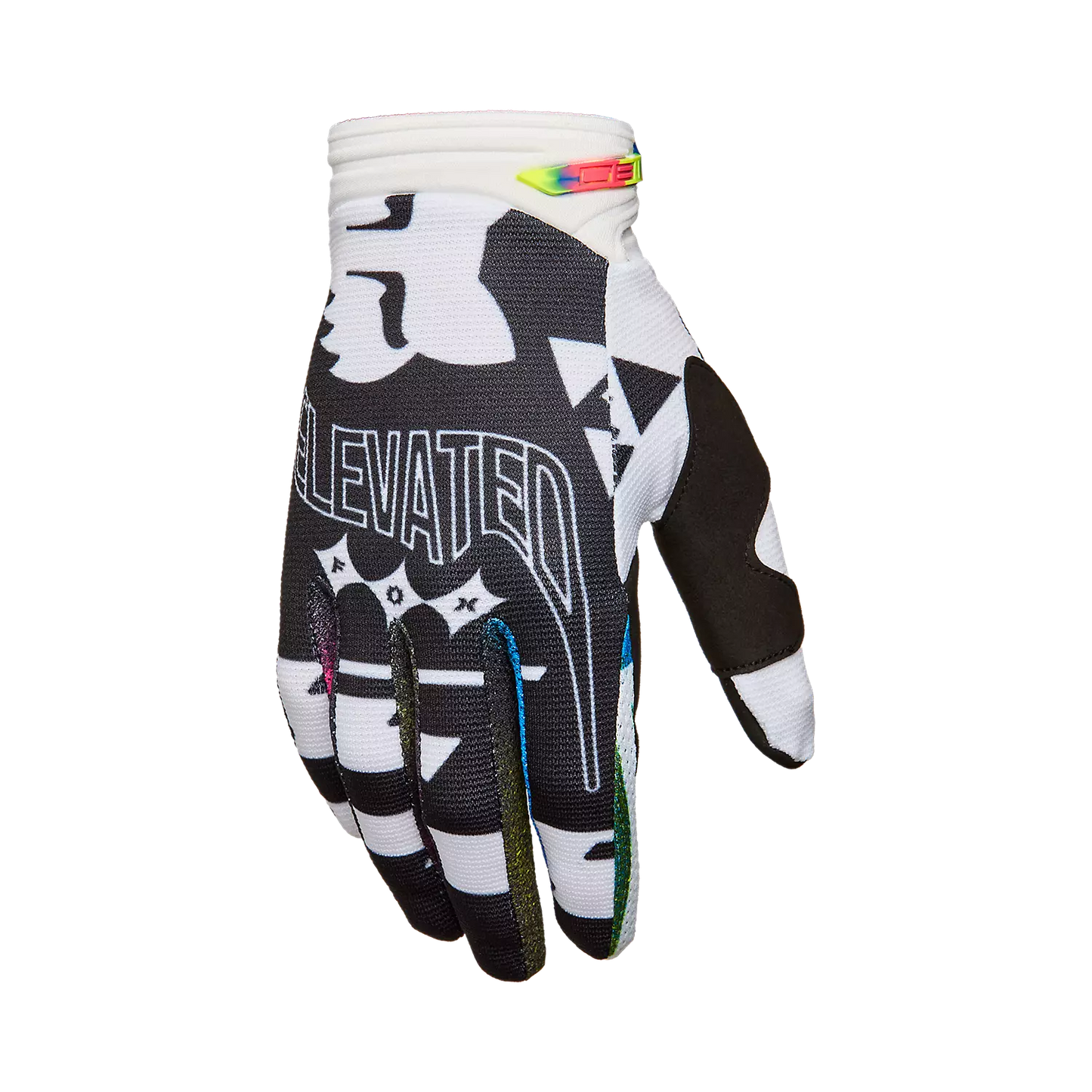 GUANTES FOX 180 IMAGE COSMO  BLANCO