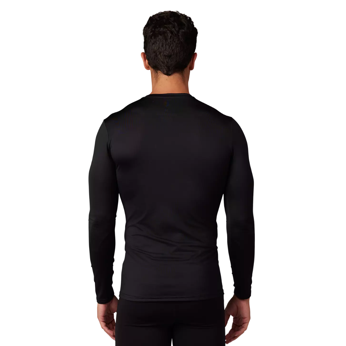 CAMISETA INTERIOR FOX TECBASE MANGA LARGA  NEGRO