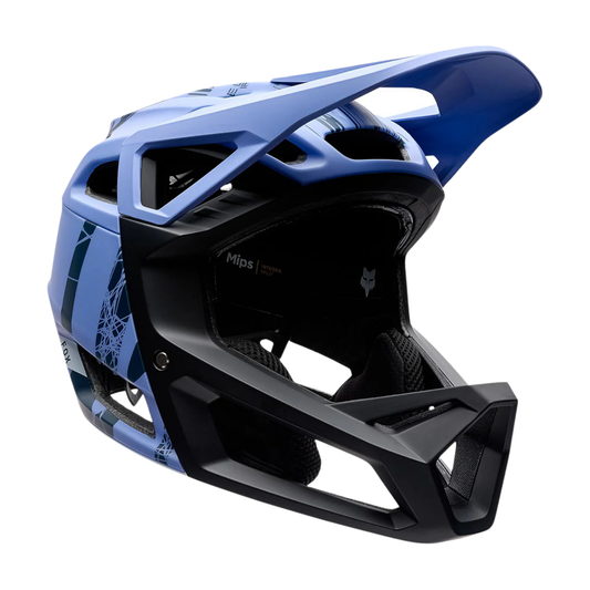 CASCO FOX PROFRAME RS DIFFUSE MORADO MEDIANA