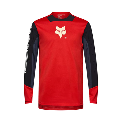 JERSEY FOX DEFEND M LARGA ELEVATED ROJO