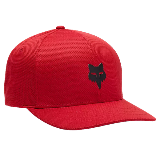 GORRA FOX FLEXFIT TECH FOX HEAD ROJO