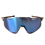 LENTES 100% HYPERCRAFT HIPER COBRE MATE MICA ESPEJO AZUL