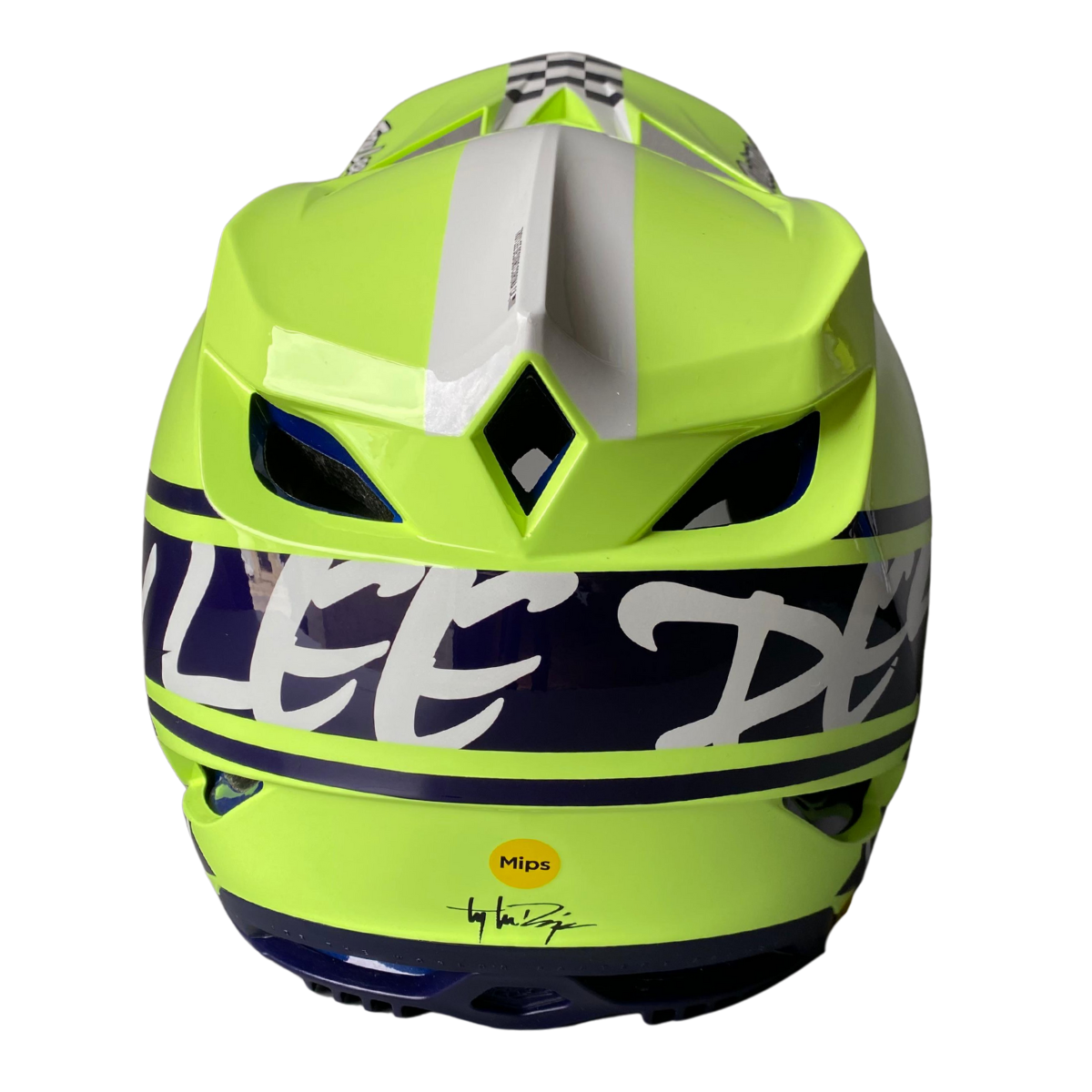 CASCO TLD D4 POLYACRYLITE FIFT50 AZUL/AMARILLO