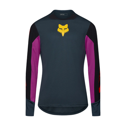 JERSEY FOX DEFEND LS CREATION AZUL