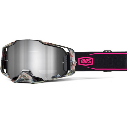 GOGGLES 100% ARMEGA SARCELLE MICA ESPEJO PLATA