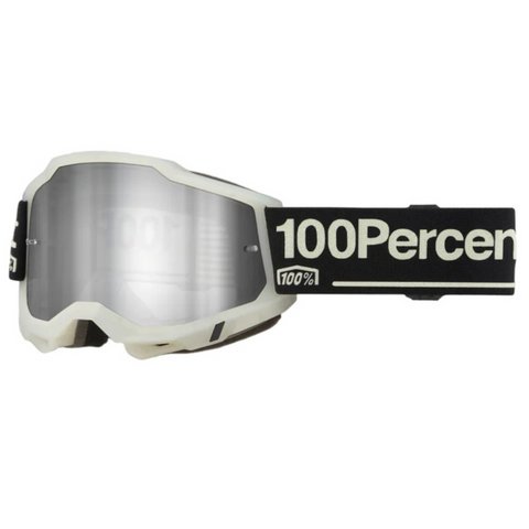 GOGGLES 100% ACCURI 2 GLOW MICA ESPEJO PLATA