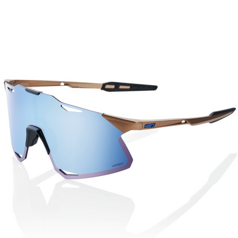 LENTES 100% HYPERCRAFT HIPER COBRE MATE MICA ESPEJO AZUL