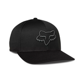 GORRA FOX FLEXFIT LITHOTYPE NEGRO