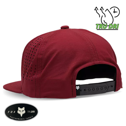GORRA FOX SNAPBACK WORDMARK ROJO OS