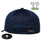 GORRA FOX FLEXFIT LITHOTYPE AZUL