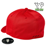 GORRA FOX FLEXFIT LITHOTYPE ROJO