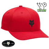 GORRA FOX SNAPBACK LITHOTYPE INFANTIL ROJO