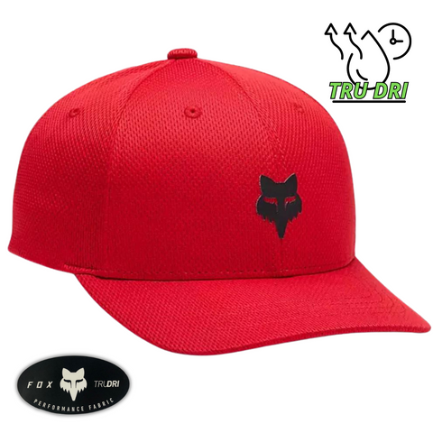 GORRA FOX SNAPBACK LITHOTYPE INFANTIL ROJO