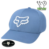 GORRA FOX FLEXFIT LITHOTYPE AZUL STL