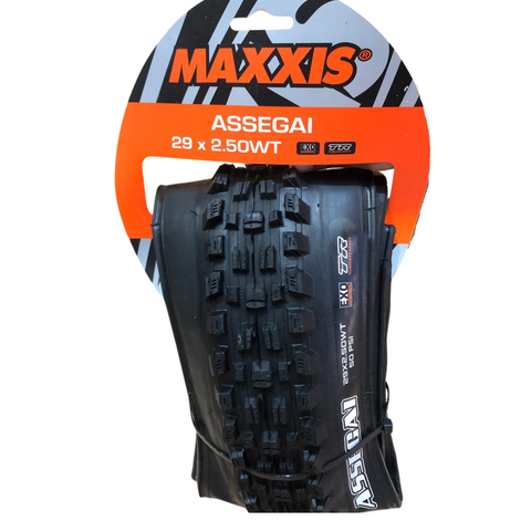 LLANTA MAXXIS ASSEGAI 29X2.50 WT PLEG NEGRO 60 TPI EXO/TR