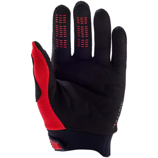 GUANTES FOX NIÑO DIRTPAW ROJO