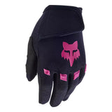 GUANTES FOX DIRTPAW NIÑA NEG/ROSA