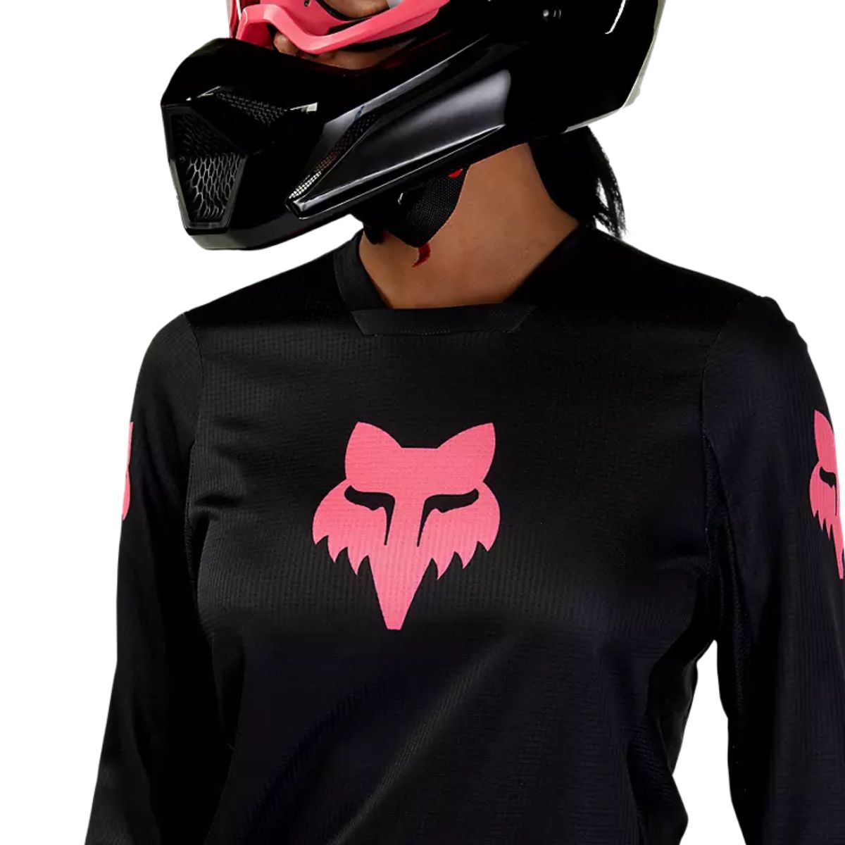 JERSEY FOX 180 BLACKOUT MUJER NEGRO