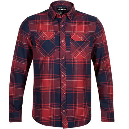 CAMISA FOX FLANNEL TRAILDUST ROJO CHICA