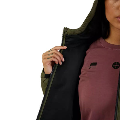 CHAMARRA FOX RIDGEWAY  MUJER VERDE