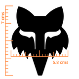 STICKER FOXHEAD NEGRO