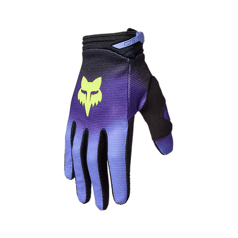 GUANTES FOX 180 INTERFERE NIÑO NEGRO