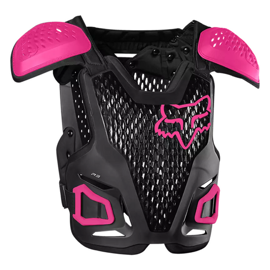 PETO FOX R3 NEGRO/ROSA INFANTIL