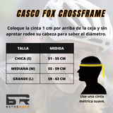 CASCO FOX CROSSFRAME PRO SOLIDS BLANCO
