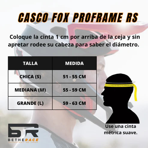 CASCO FOX PROFRAME RS SOL MARRON OXIDO