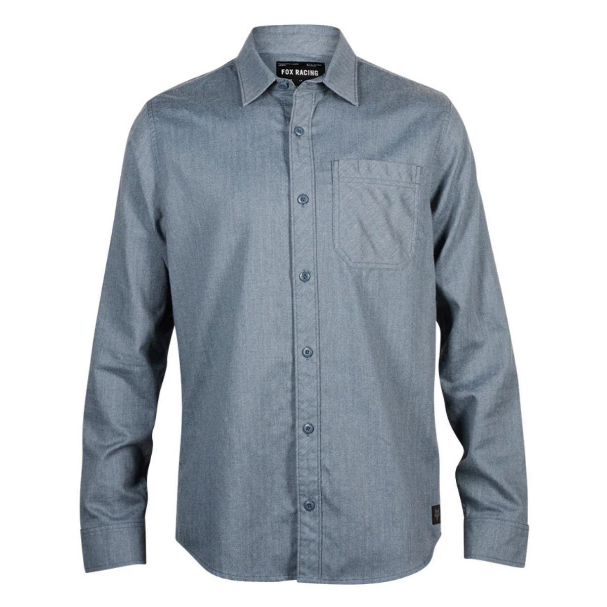 CAMISA FOX FLANNEL LEVEL UP AZUL MEDIANA