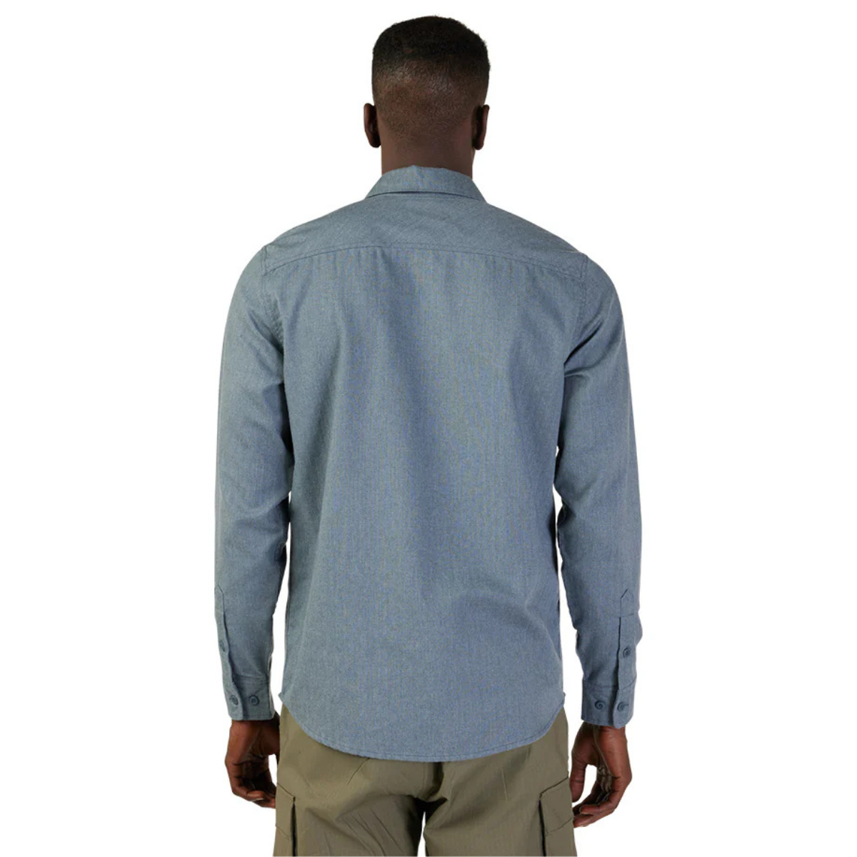 CAMISA FOX FLANNEL LEVEL UP AZUL MEDIANA