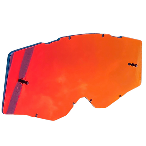 MICA DE REPUESTO FOX AIRSPACE/MAIN MIRROR LEXAN ROJO