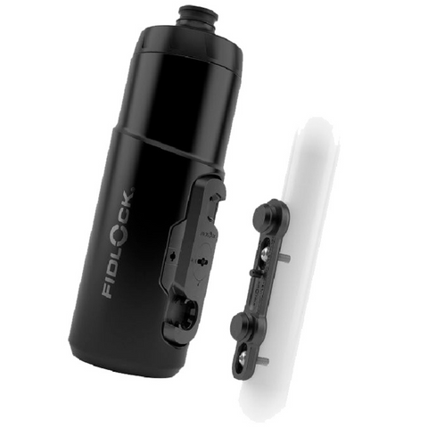 ANFORA FIDLOCK TWIST 600 ML CON BASE - NEGRA