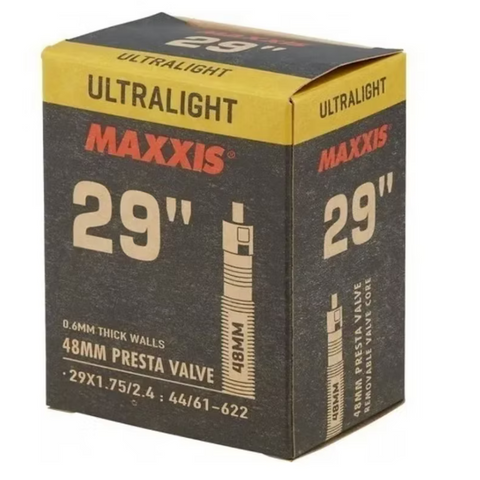 CAMARA MAXXIS ULTRALIGHT 29X1.75/2.4 PRESTA 48 TPI