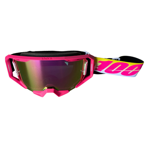GOGGLES 100% ARMATIC SELLARS MICA ESPEJO ROSA