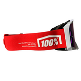 GOGGLES 100% ARMEGA CORBIN MICA ESPEJO ROJO/AZUL