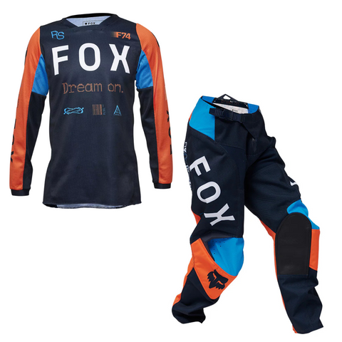 KIT FOX 180 RACE SPEC AZUL INFANTIL