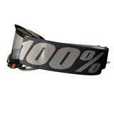 GOGGLES 100% ACCURI 2 ENDURO MTB NEGROS MICA CLARA