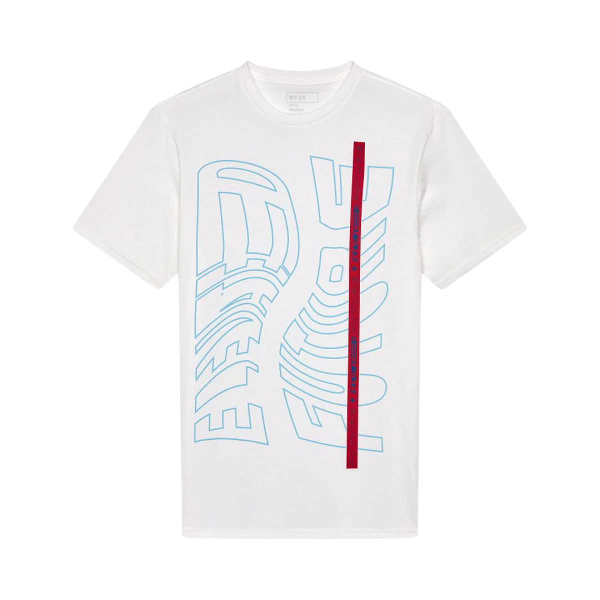 PLAYERA FOX PREMIUM ELEVATED BLANCO