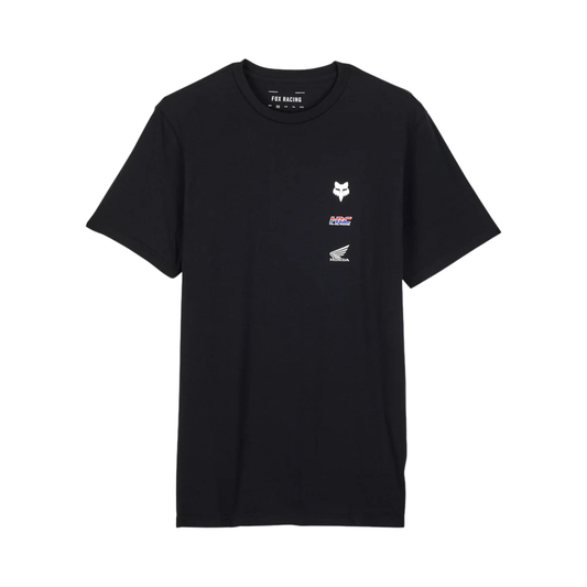 PLAYERA FOX PREMIUM X HONDA NEGRO MEDIANA